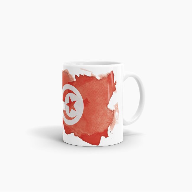 Tasse Wasserfarben Tunesien