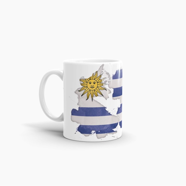 Tasse Wasserfarben Uruguay