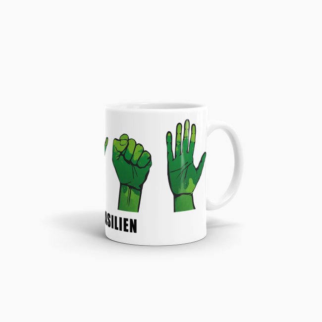 Tasse Handzeichen Brasilien
