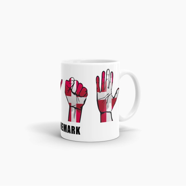 Tasse Handzeichen D&auml;nemark