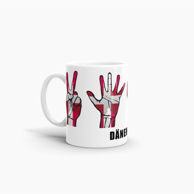 Tasse Handzeichen D&auml;nemark