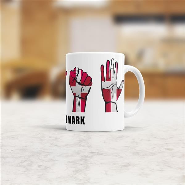 Tasse Handzeichen D&auml;nemark