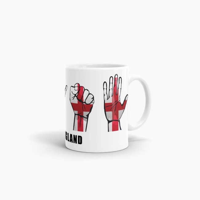 Tasse Handzeichen England