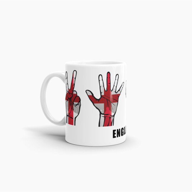 Tasse Handzeichen England