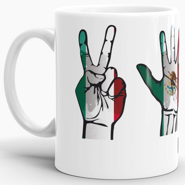 Tasse Hanzeichen Mexiko