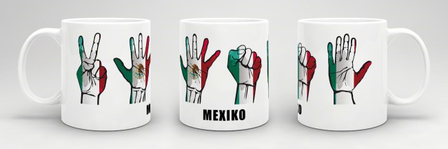 Tasse Hanzeichen Mexiko