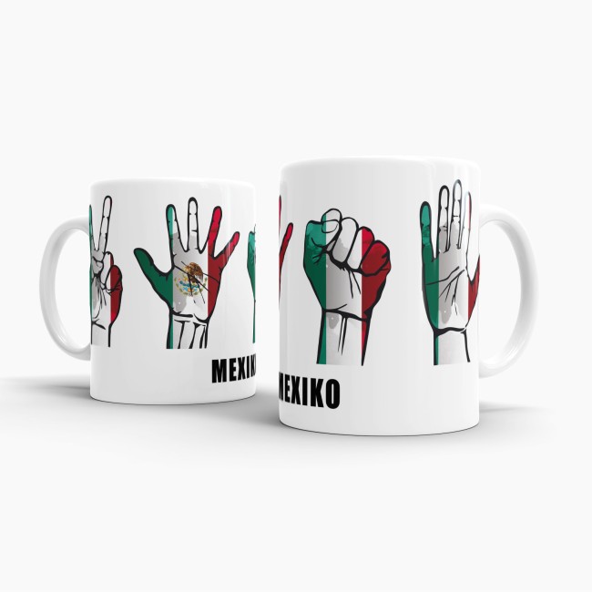 Tasse Hanzeichen Mexiko