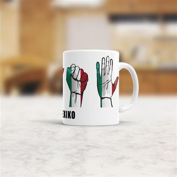 Tasse Hanzeichen Mexiko