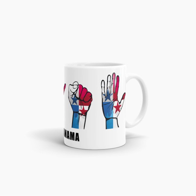 Tasse Handzeichen Panama