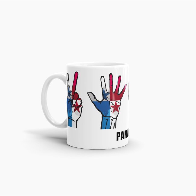 Tasse Handzeichen Panama