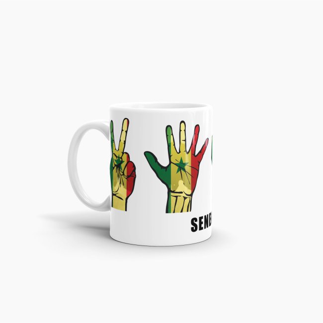 Tasse Handzeichen Senegal