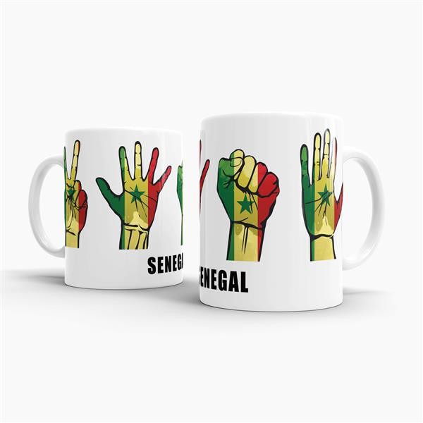 Tasse Handzeichen Senegal