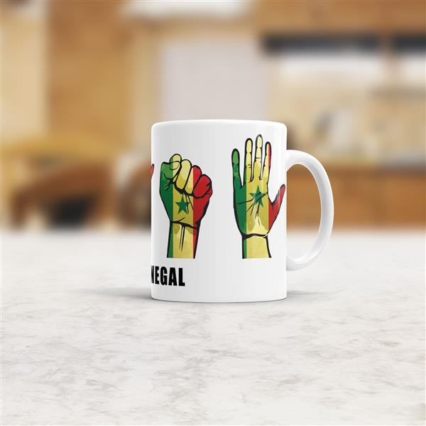 Tasse Handzeichen Senegal