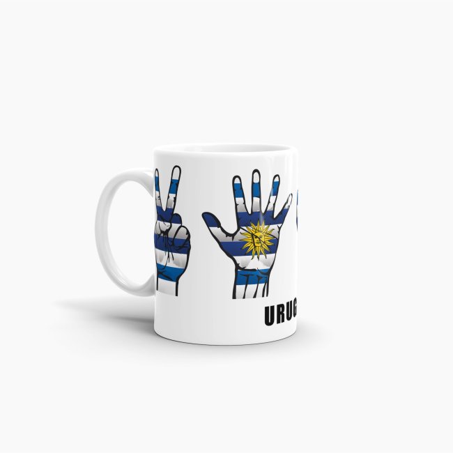 Tasse Handzeichen Uruguay