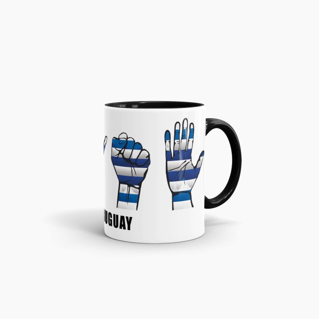 Tasse Handzeichen Uruguay
