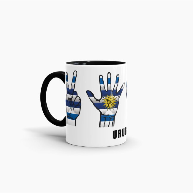 Tasse Handzeichen Uruguay