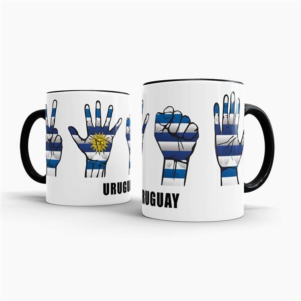 Tasse Handzeichen Uruguay