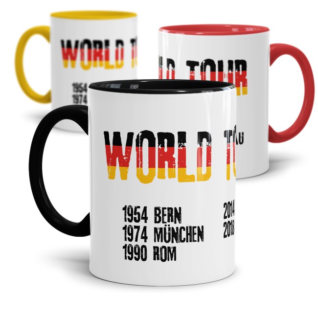 Tasse World Tour -verschiedene Farben-