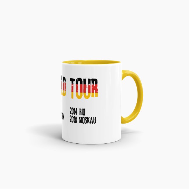 Tasse World Tour Gelb