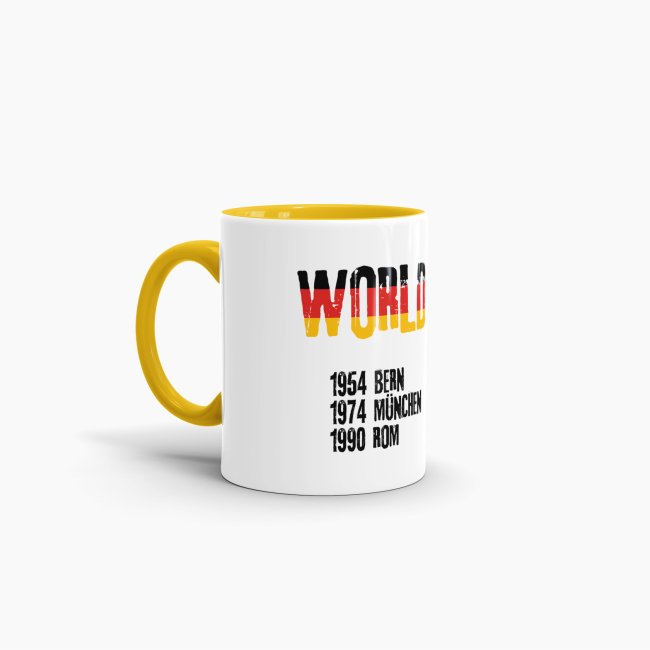 Tasse World Tour Gelb