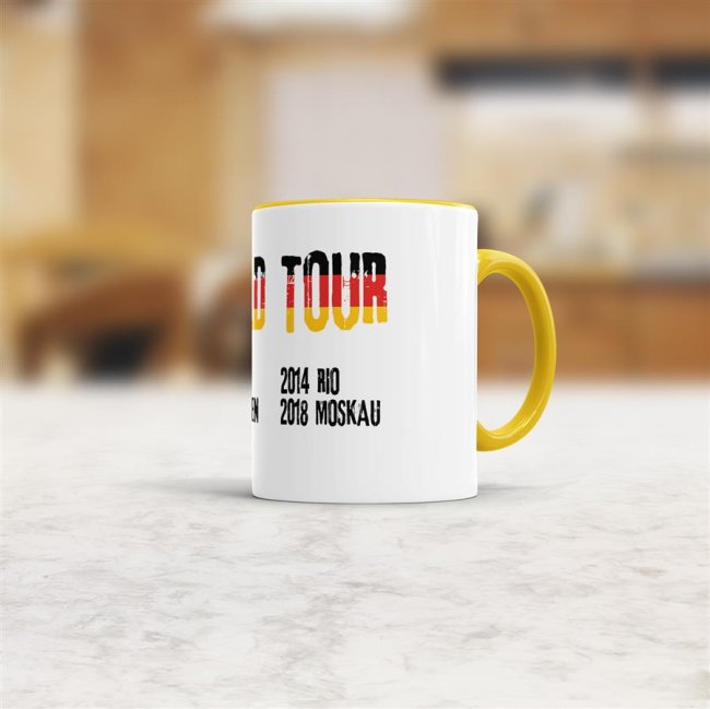 Tasse World Tour Gelb