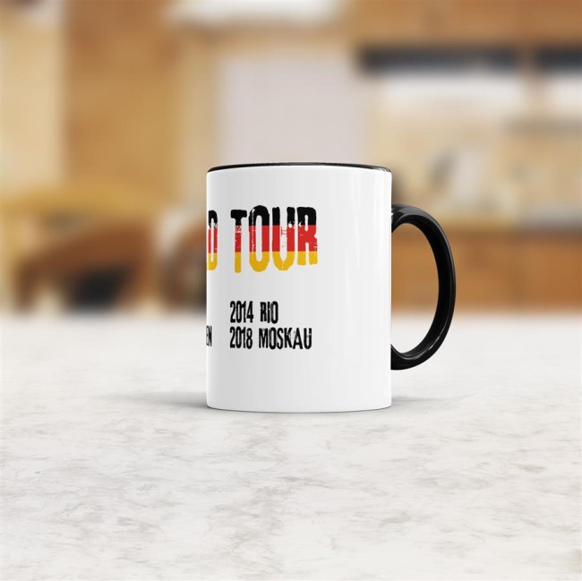 Tasse World Tour Schwarz