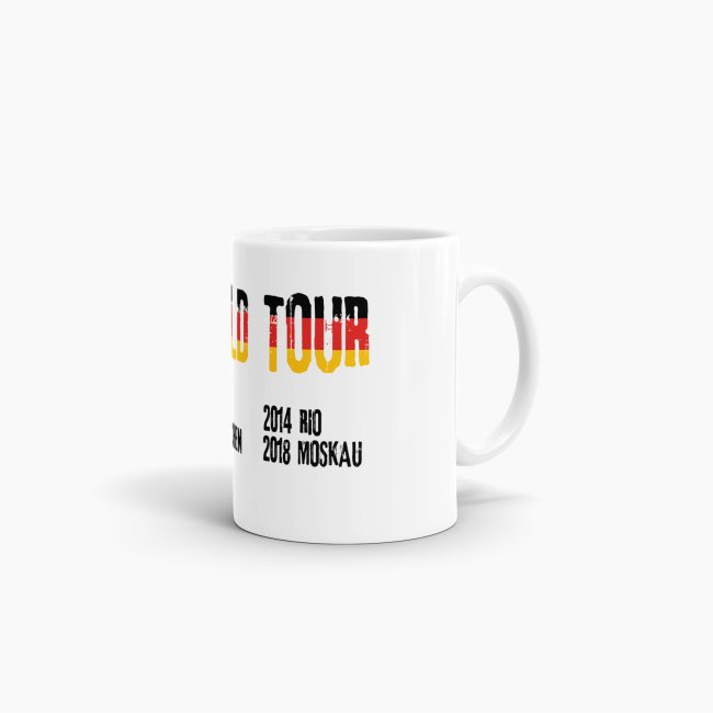 Tasse World Tour Weiss
