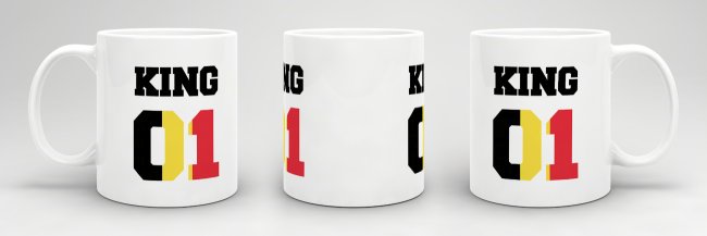 Tasse King Belgien