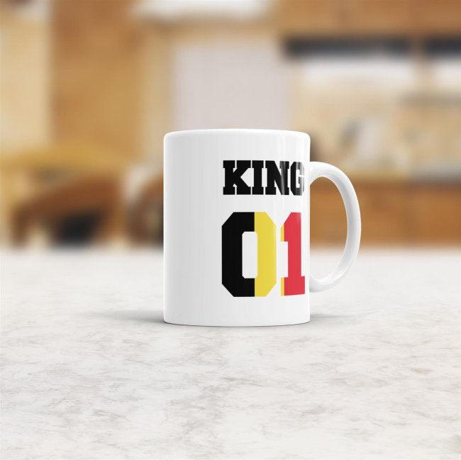Tasse King Belgien