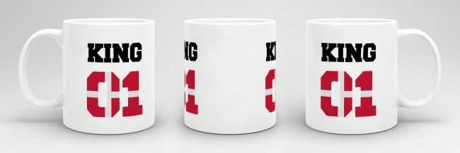 Tasse King D&auml;nemark