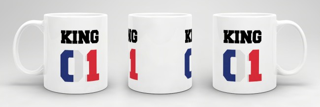 Tasse King Frankreich