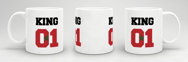 Tasse King Marokko