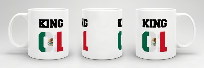 Tasse King Mexico