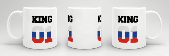 Tasse King Russland