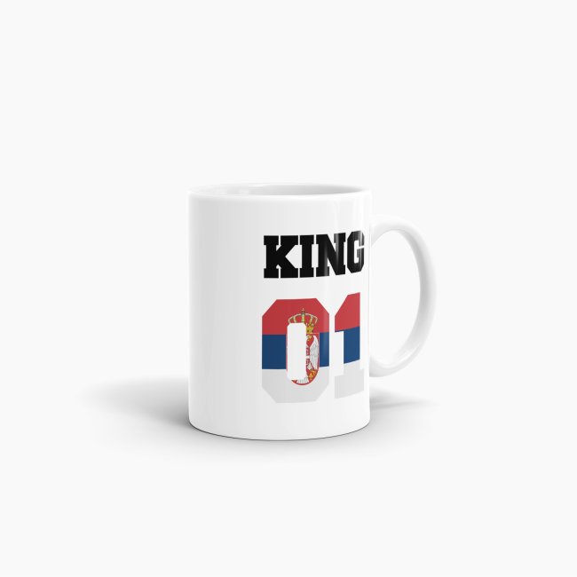 Tasse King Serbien