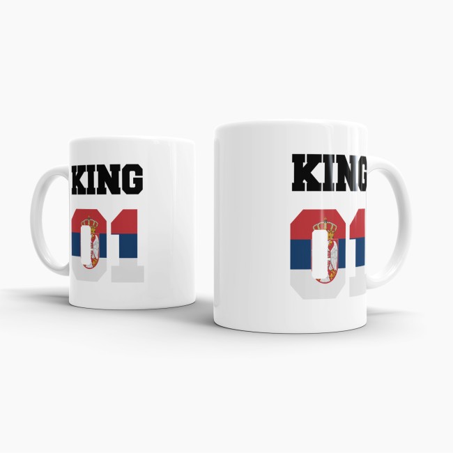 Tasse King Serbien