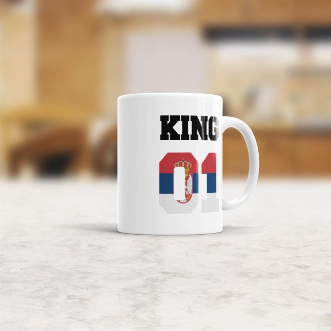 Tasse King Serbien