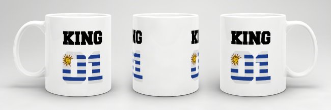 Tasse King Uruguay