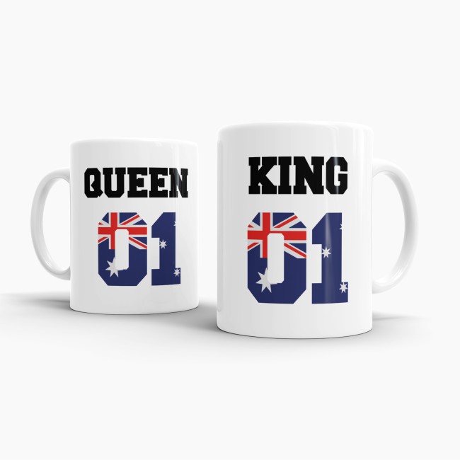 Tasse King &amp; Queen  Australien
