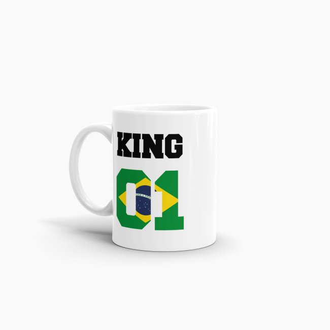 Tasse King &amp; Queen Brasilien
