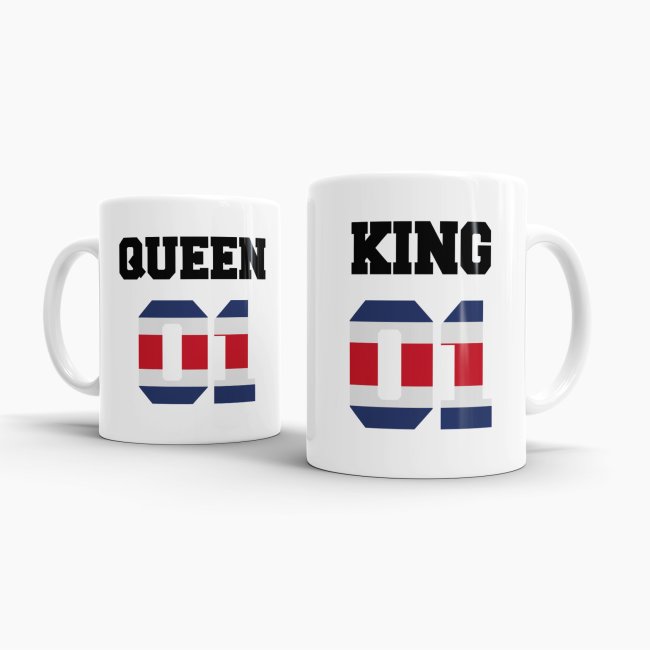 Tasse King &amp; Queen Costa Rica