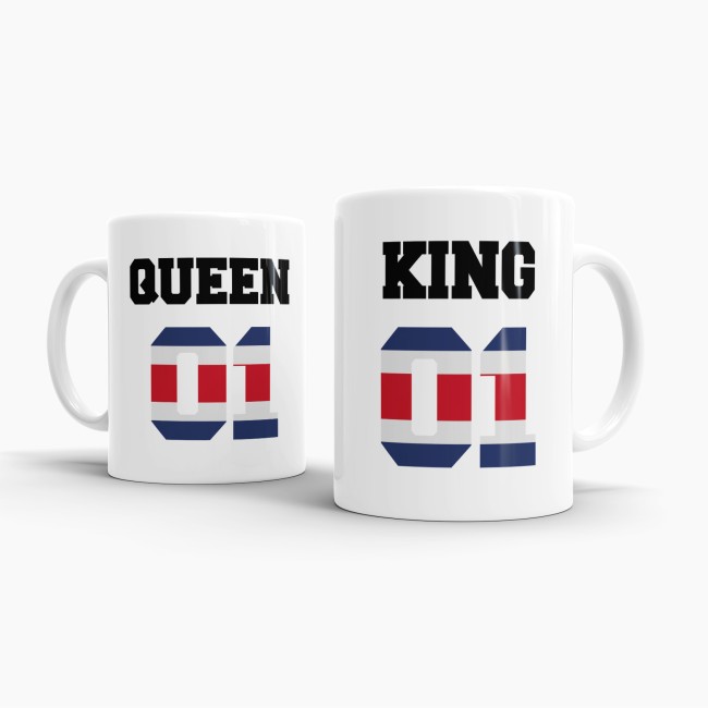 Tasse King &amp; Queen Costa Rica