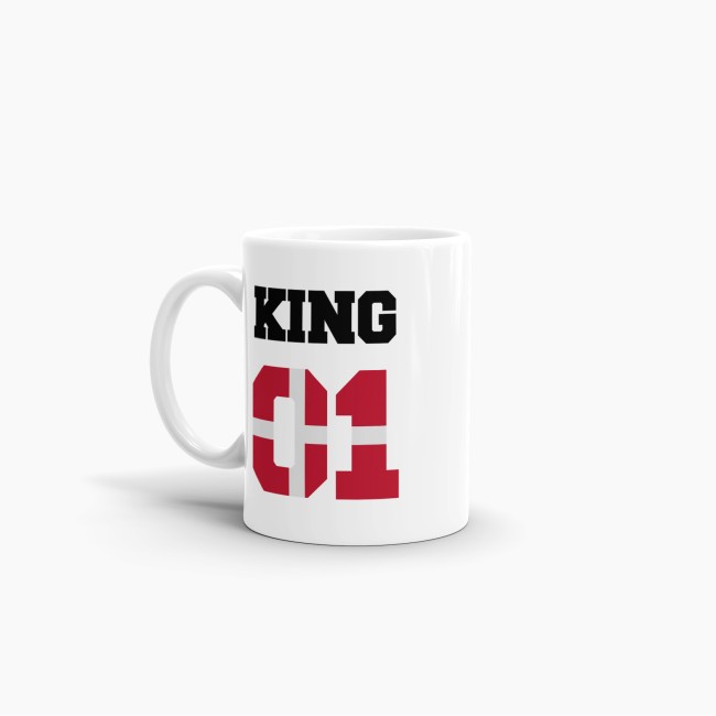 Tasse King &amp; Queen D&auml;nemark
