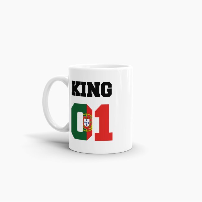 Tasse King &amp; Queen Portugal