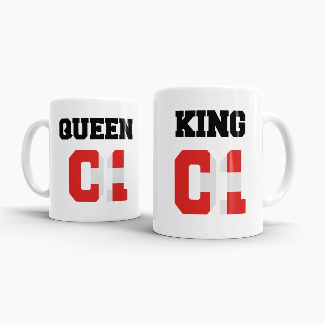 Tasse King &amp; Queen Schweiz
