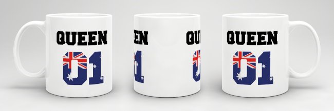 Tasse Queen Australien