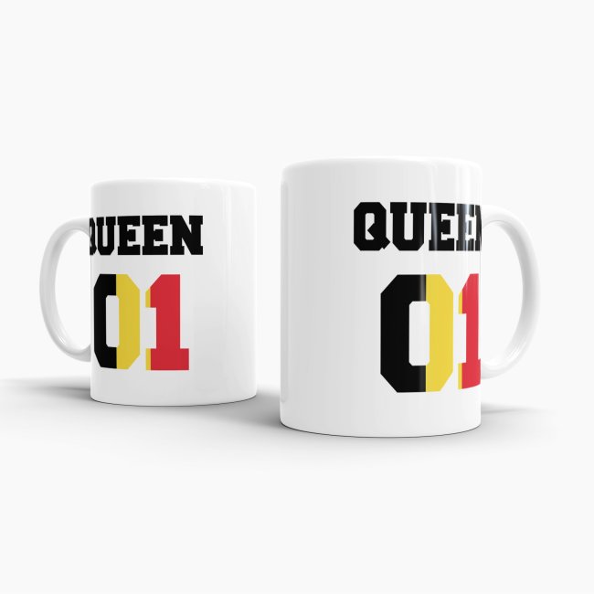 Tasse Queen Belgien