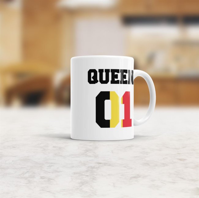 Tasse Queen Belgien