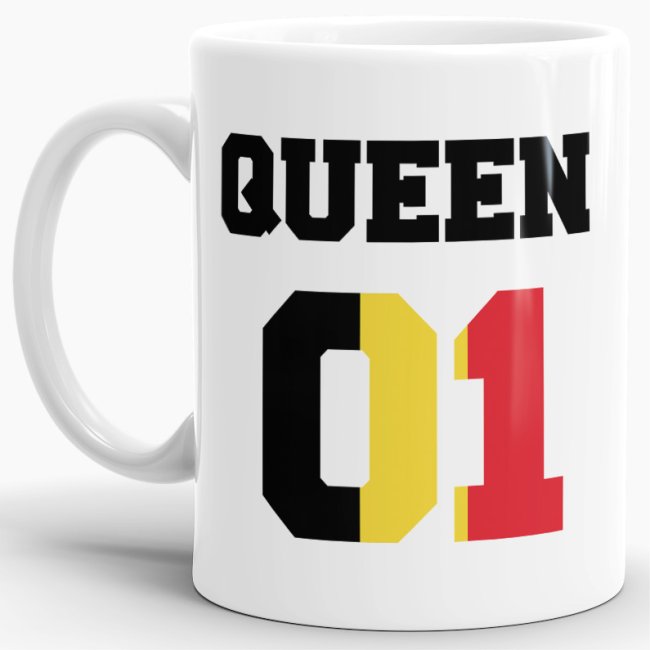 Tasse Queen Belgien