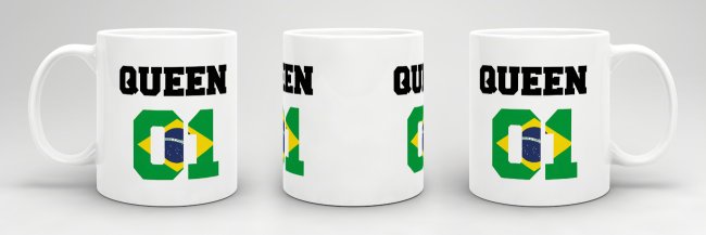 Tasse Queen Brasilien
